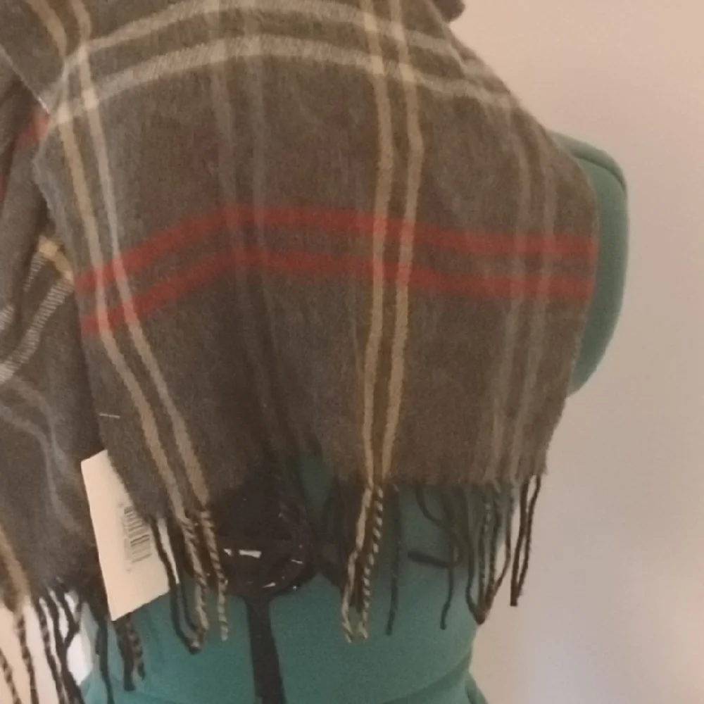 Steve Madden Multicolor Plaid Scarf